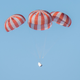 A SpaceX Crew Dragon parachute test conducted in 2017.